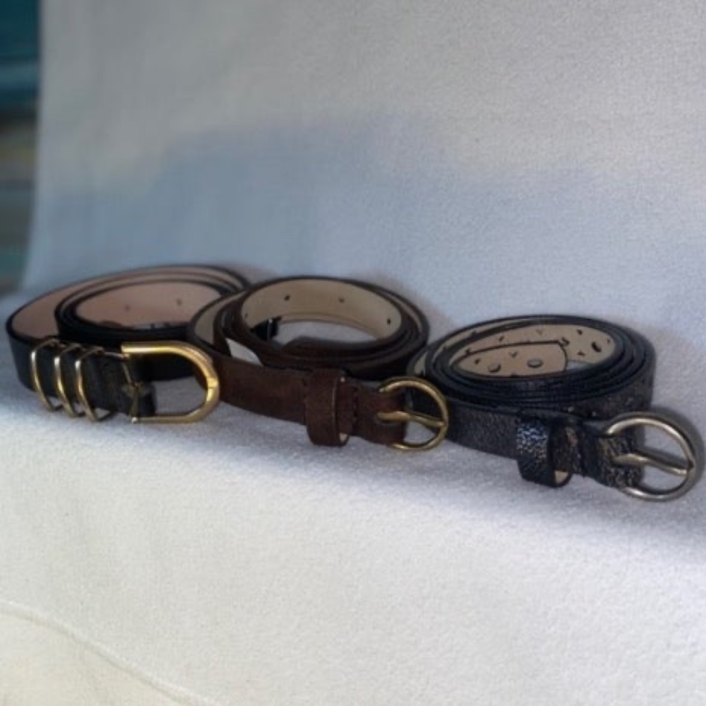 Slim Belt - Set of 3